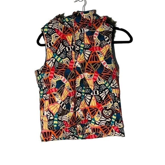 Kid's Burton Sugar & Spice Paradise Print Puffer Vest with Hoot - Picture 1 of 13
